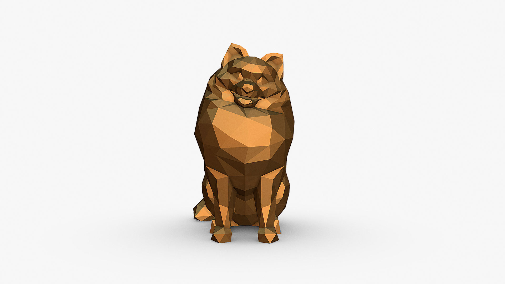 Spitz figure 3D print model_11