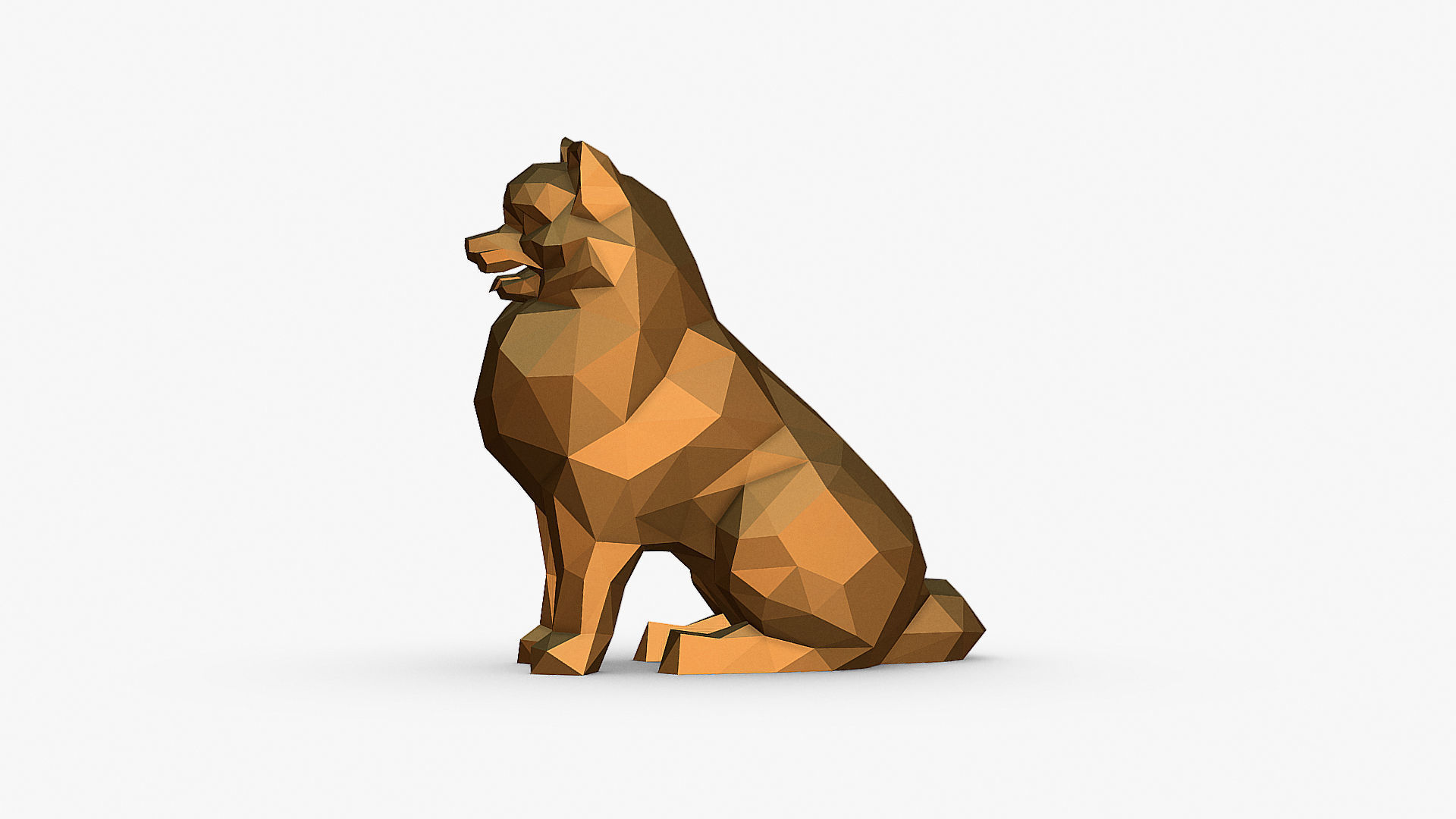 Spitz figure 3D print model_3