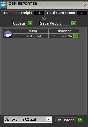 7-stone round diamond ring 3D print model 3723 3D print model_8