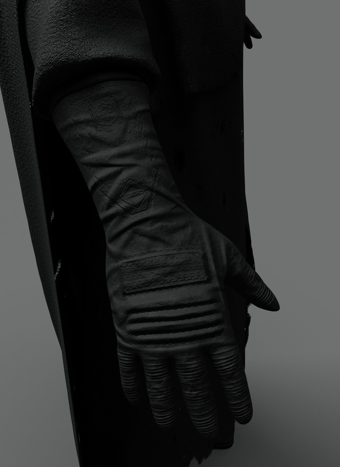 Darth Nihilus - Game Ready Rigged 8K Low-poly 3D model_9