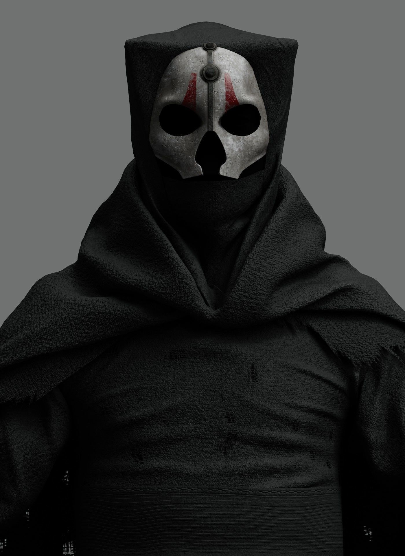 Darth Nihilus - Game Ready Rigged 8K Low-poly 3D model_16
