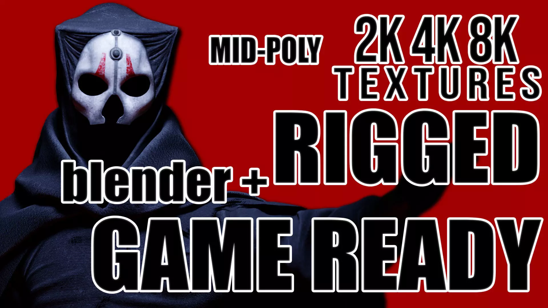 Darth Nihilus - Game Ready Rigged 8K Low-poly 3D model_0