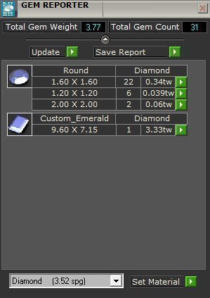 Square brilliant diamond ring 3724 3D print model 3D print model_8