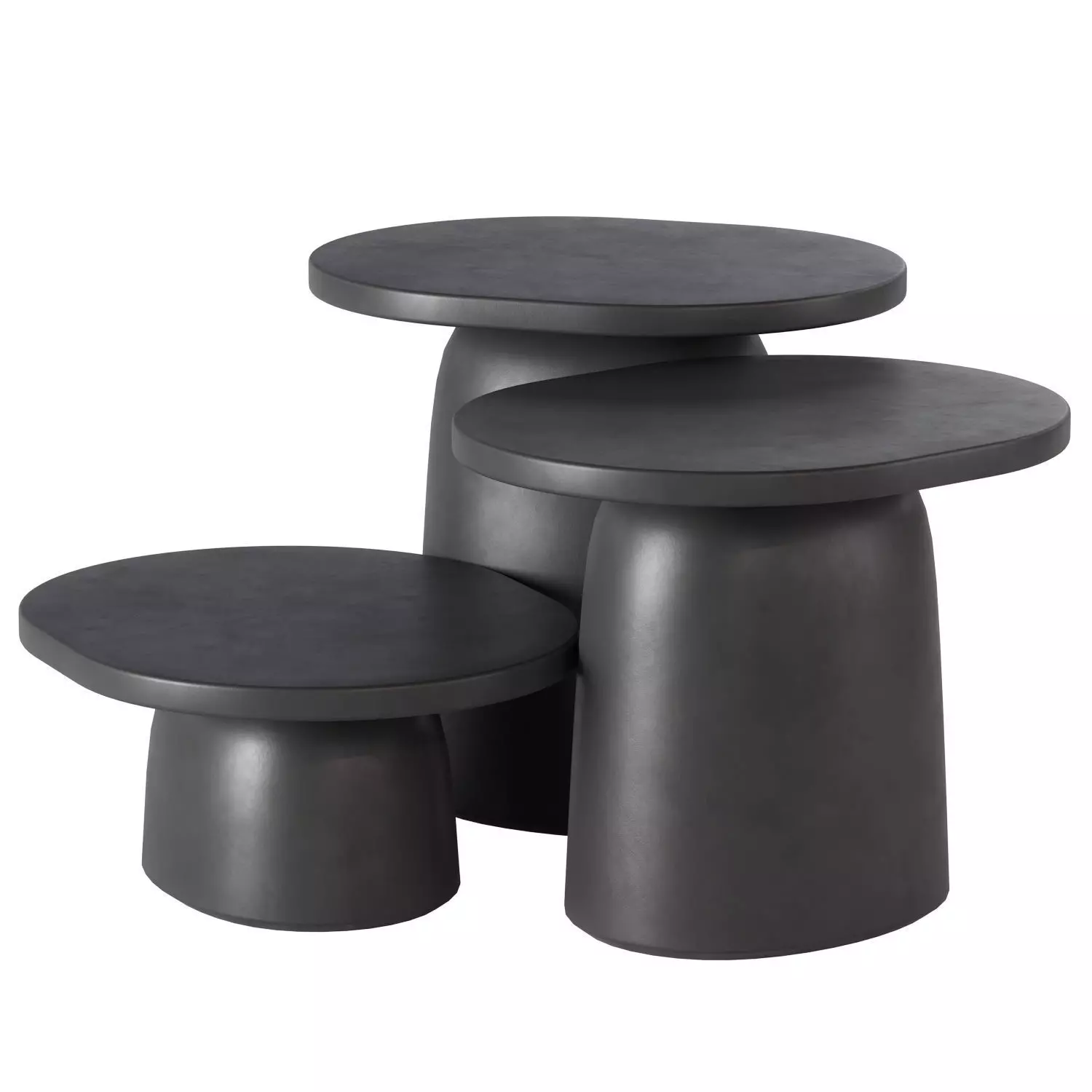 FIFIH SIDE TABLES SET 3D model