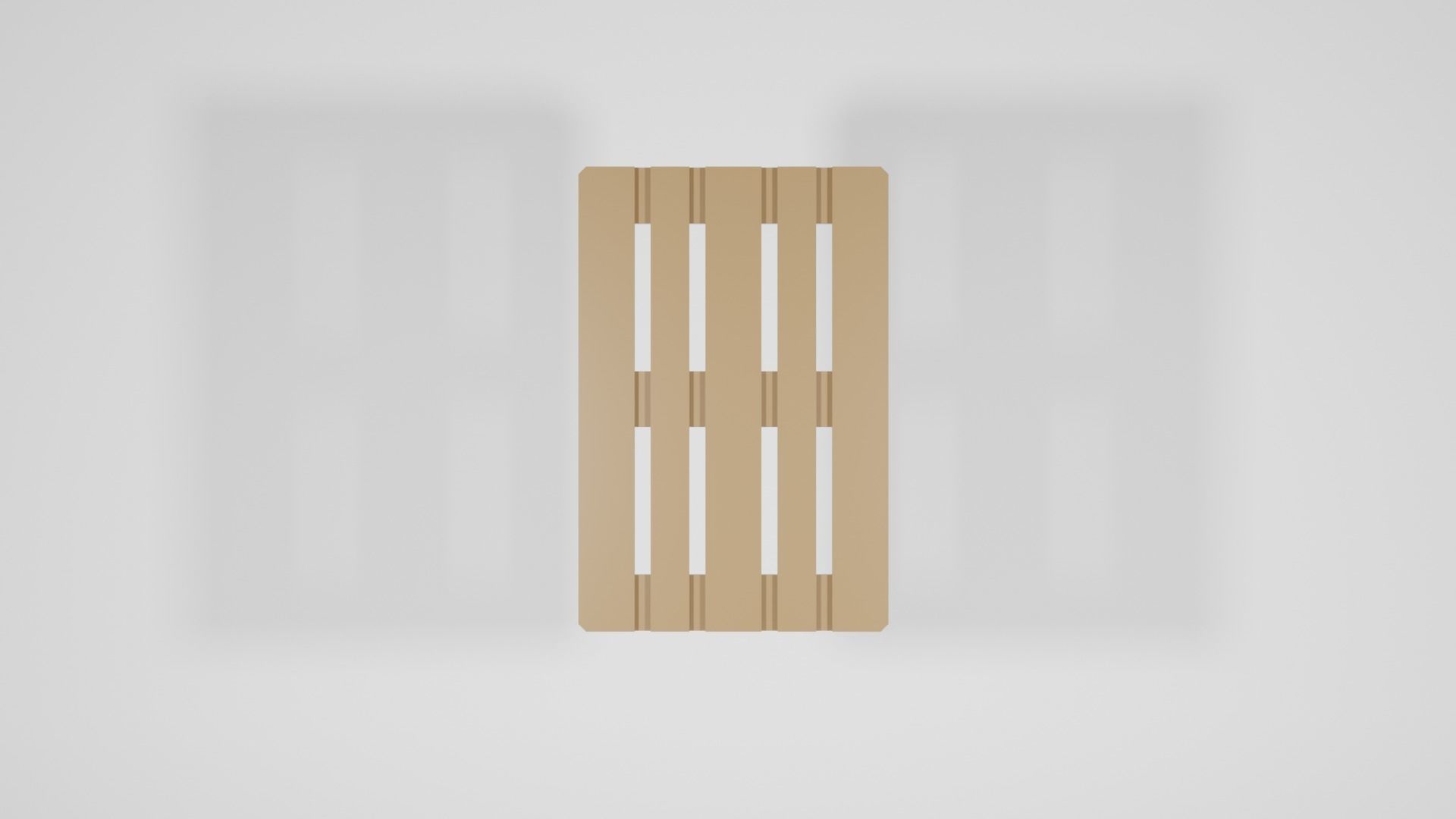 Pallet Miniature 3D print model_1