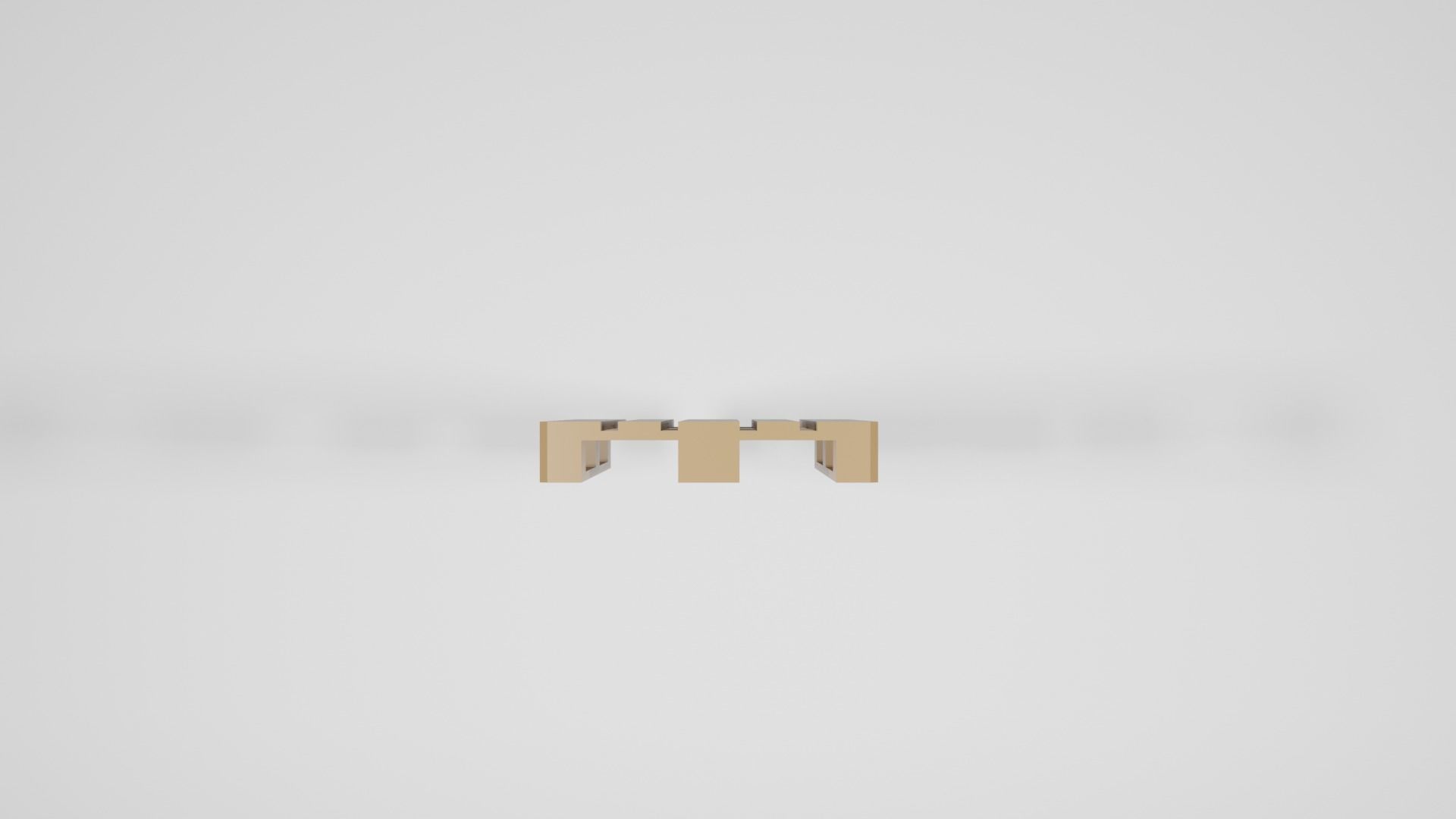 Pallet Miniature 3D print model_3