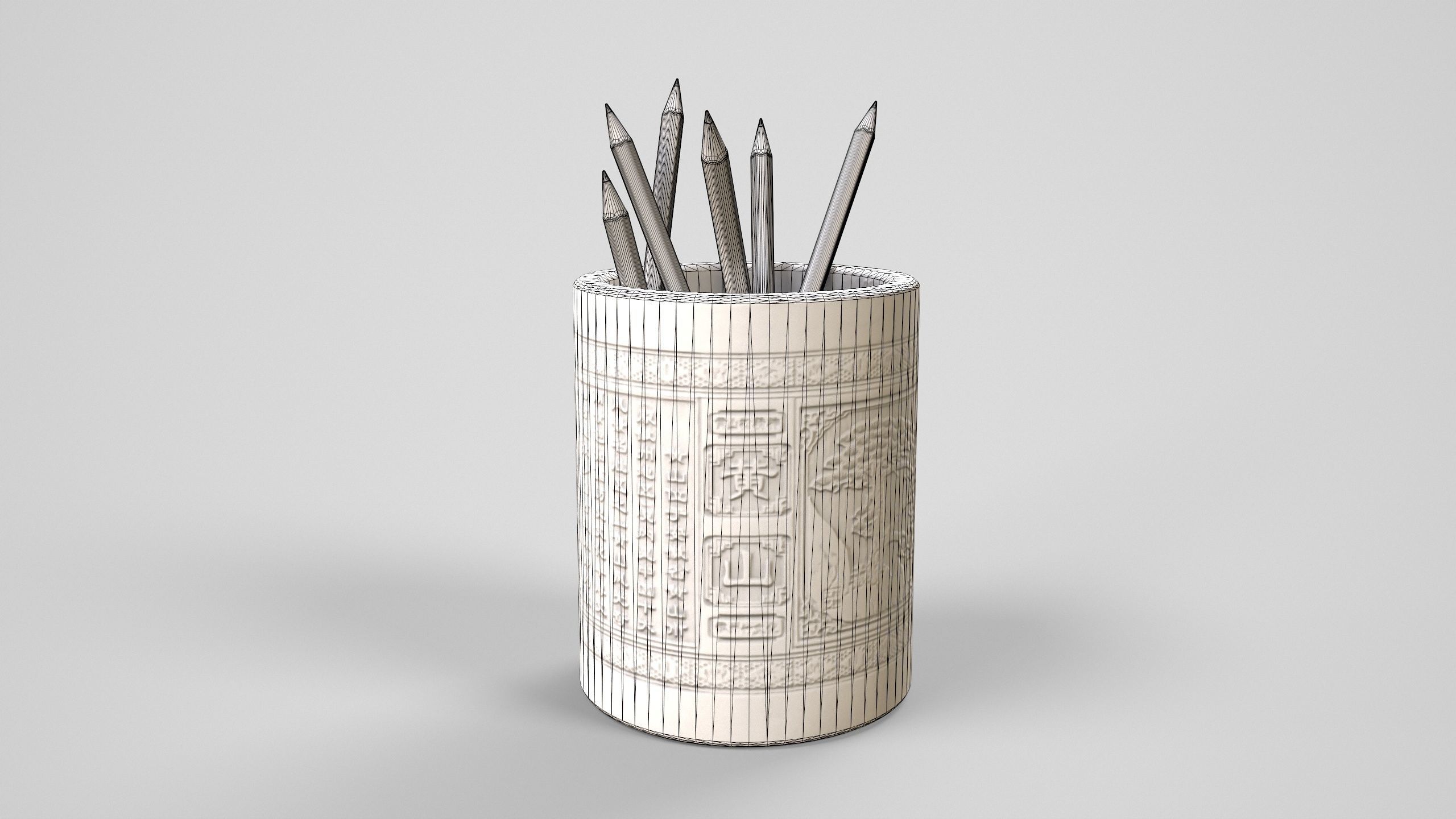 Pencil 33 3D model_4