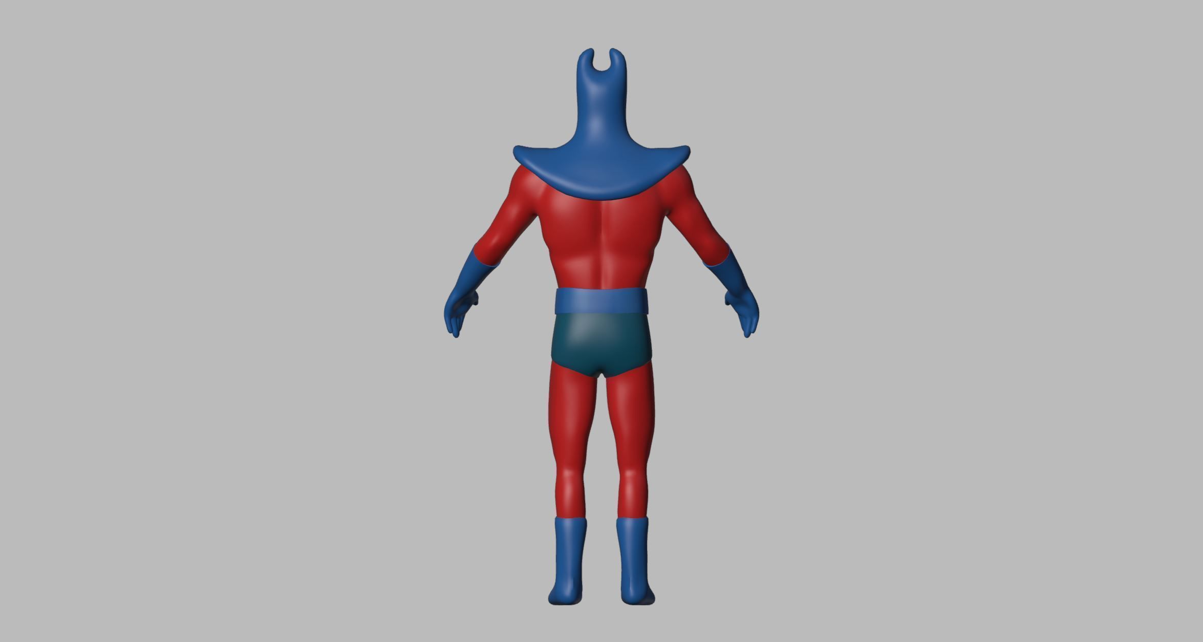 Man Ray 3D Model - Spongebob Squarepants 3D model_3