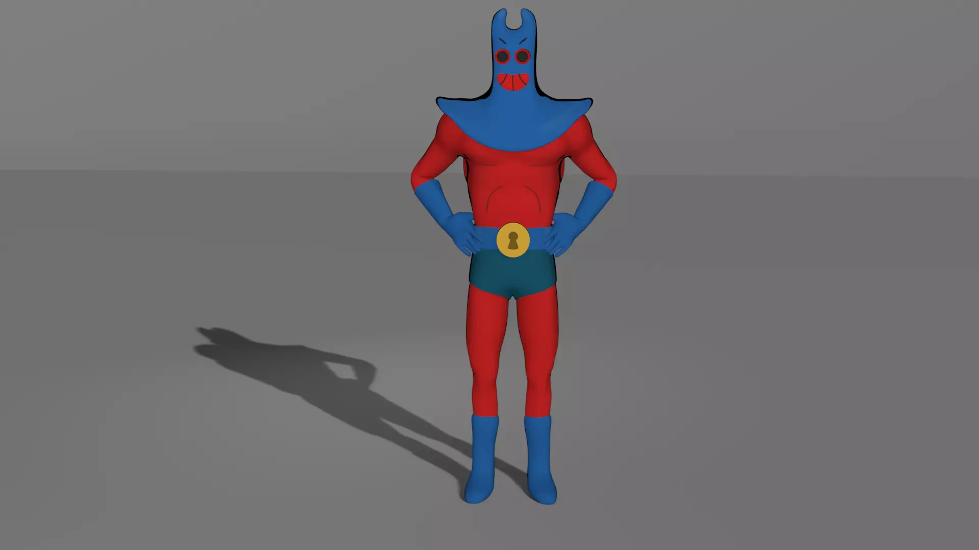 Man Ray 3D Model - Spongebob Squarepants 3D model_0