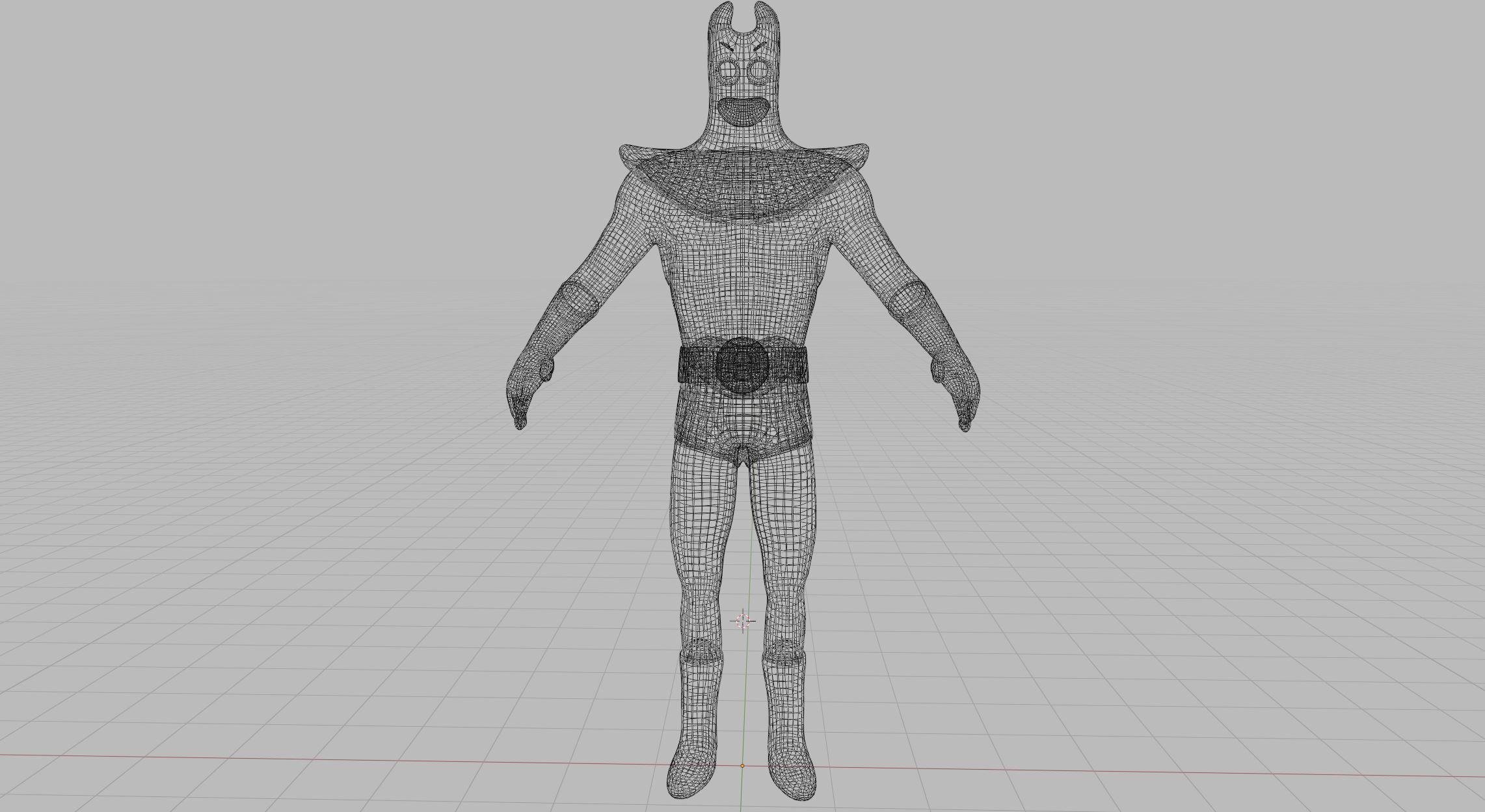 Man Ray 3D Model - Spongebob Squarepants 3D model_6