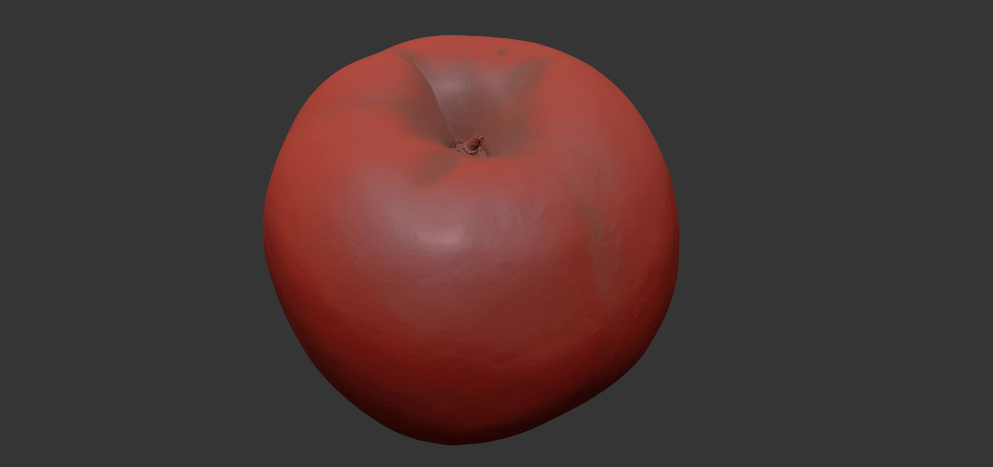Nectarine 3D model_7