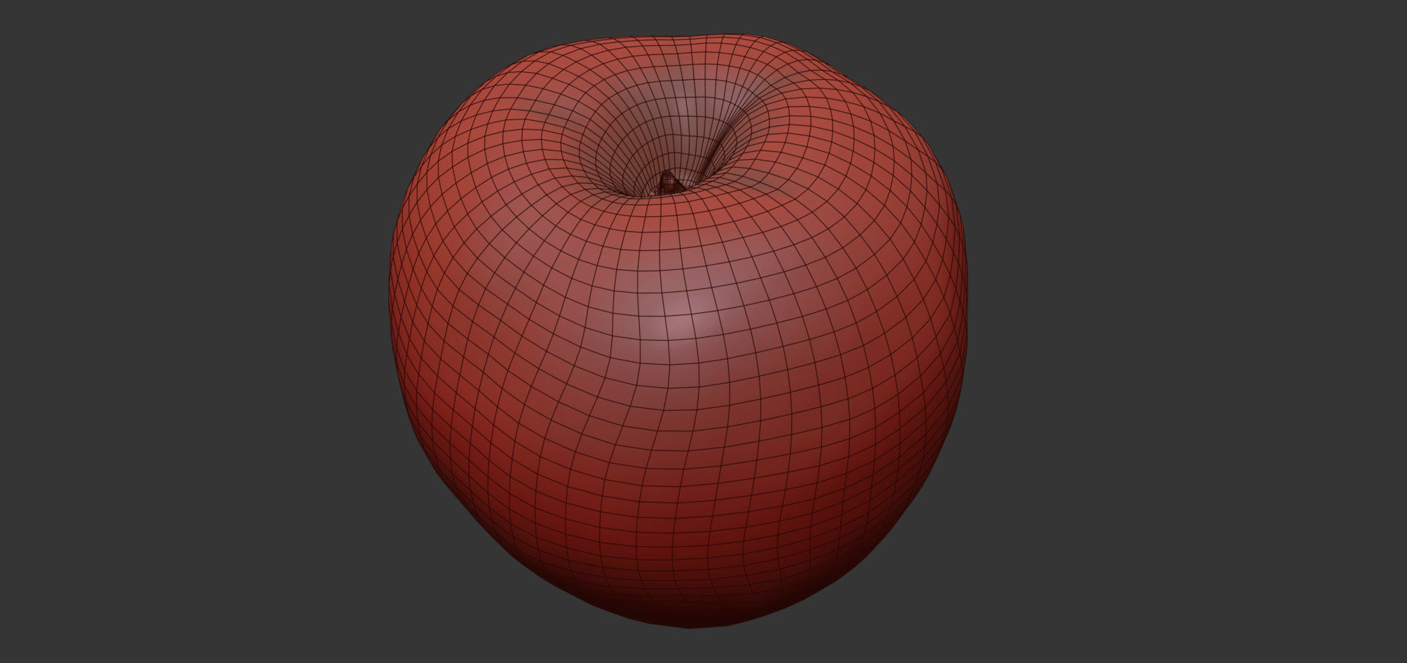 Nectarine 3D model_6