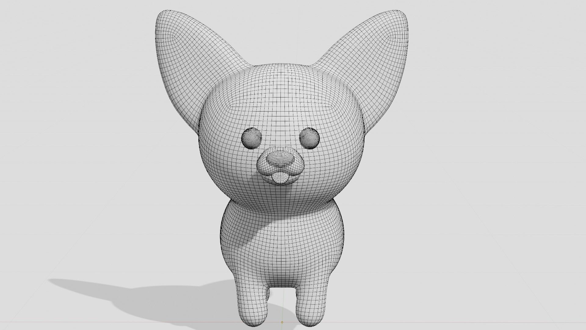 Cute chihuahua dog  3D model_7