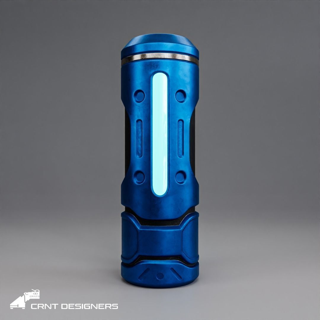 Scifi Grenade Low Poly PBR 3D Model Low-poly 3D model_1