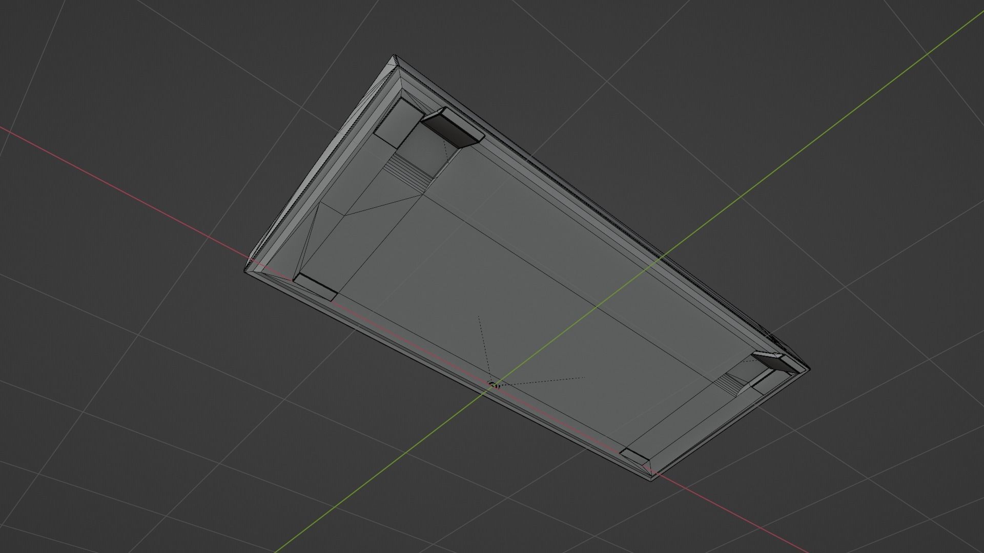 Custom Mechanical Keyboard 3D model_46