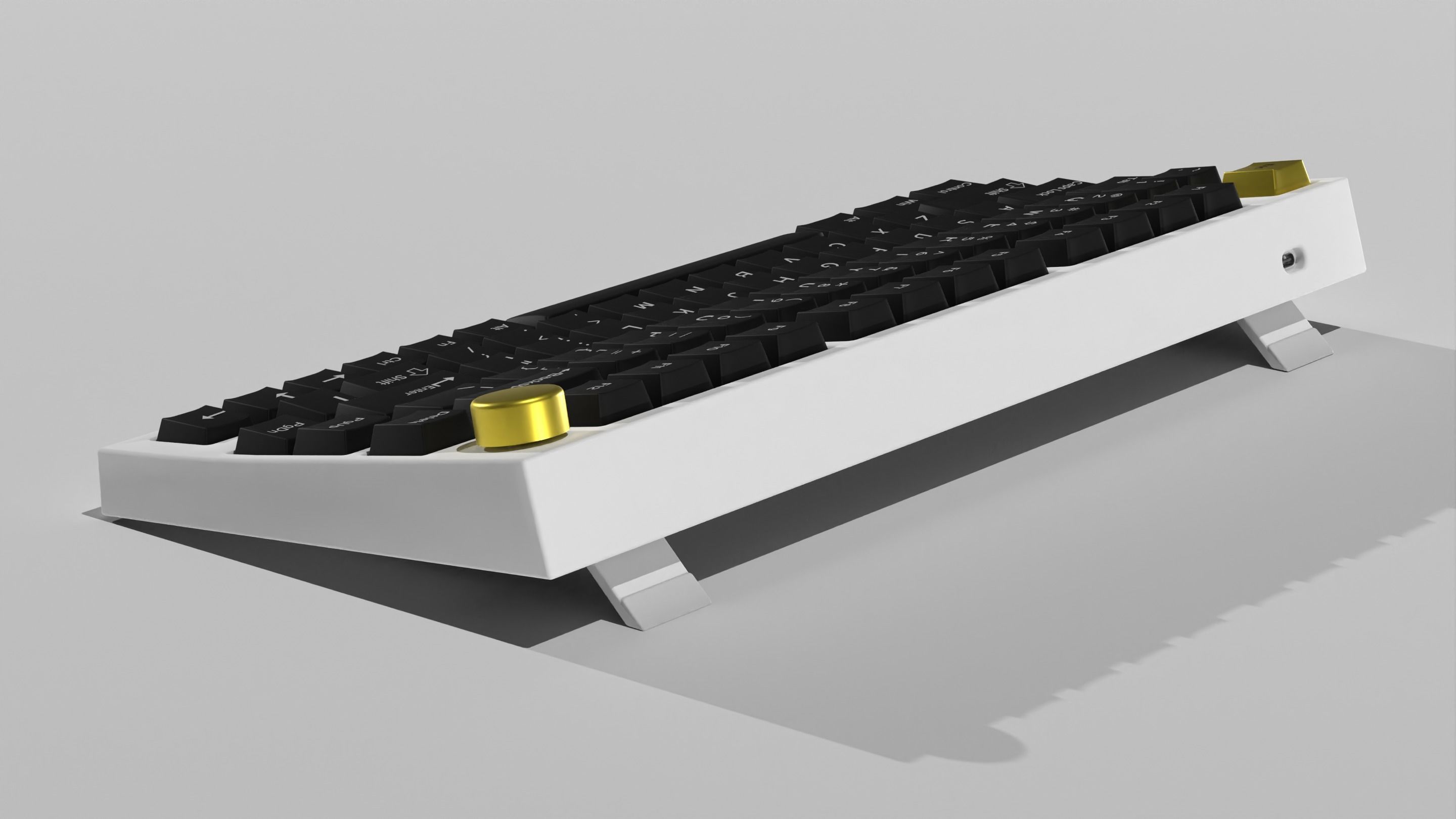 Custom Mechanical Keyboard 3D model_13