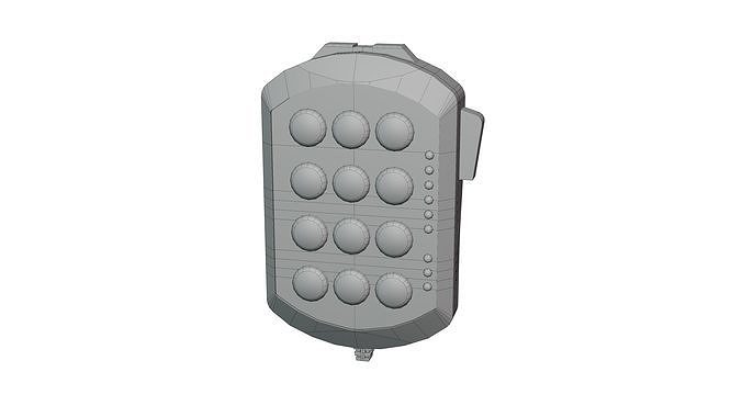 Mercura SPA nano 112 plus Low-poly 3D model 5