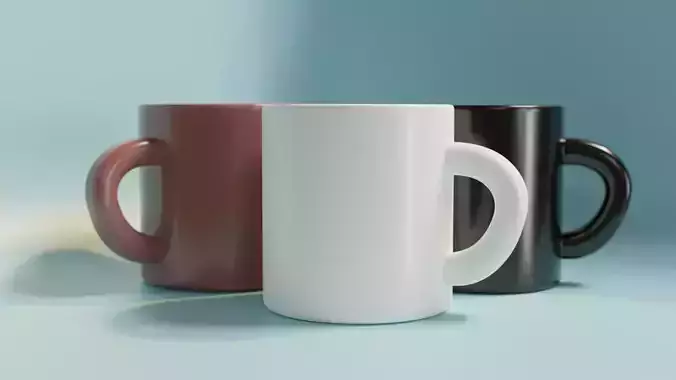 High Quality  Mug Model