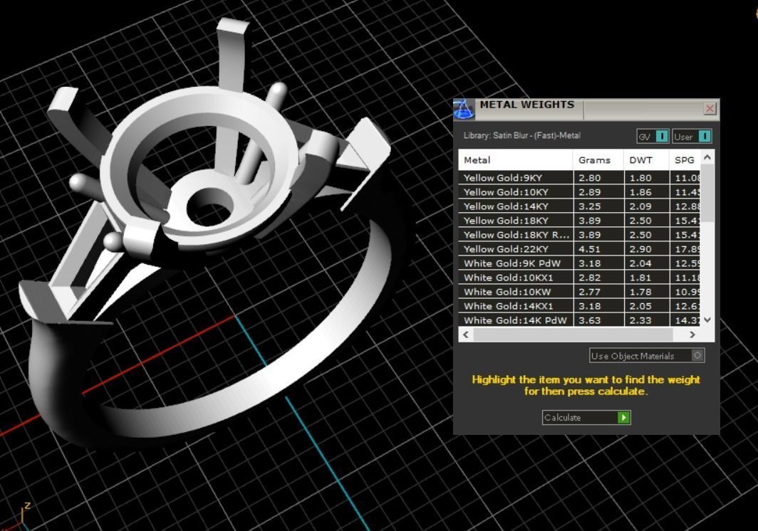 engagement rings 3D print model_5