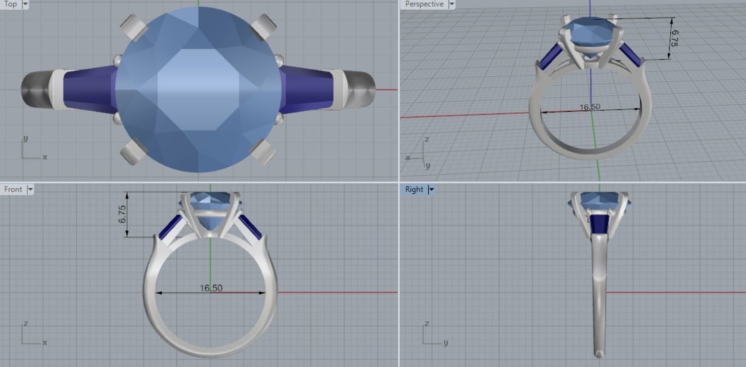 engagement rings 3D print model_6