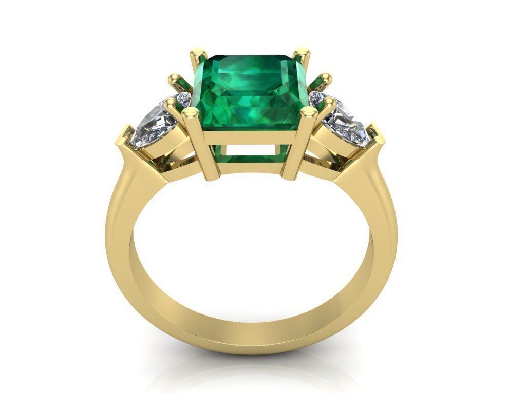 engagement rings 3D print model_1