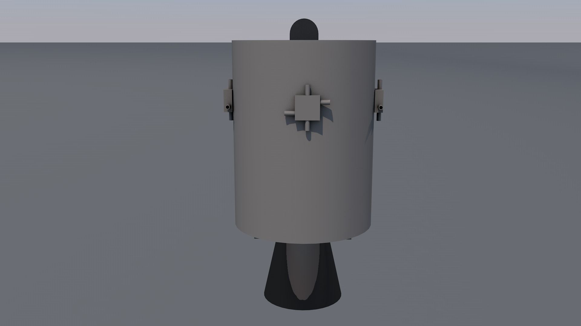 Apollo Satrun V cartoon style Low-poly 3D model_6