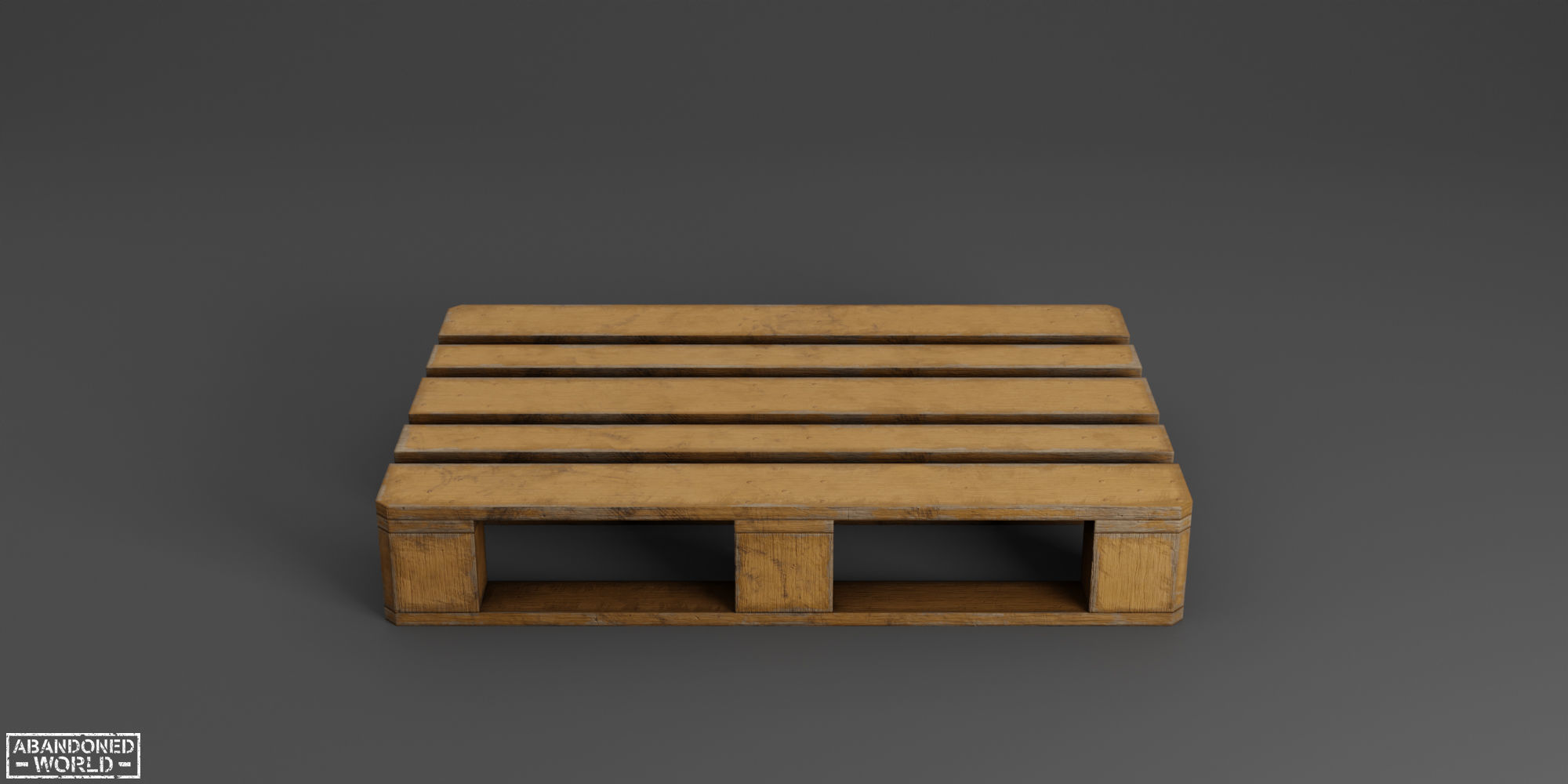 Pallet Jack and Warehouse Equipment Low-poly 3D model_21