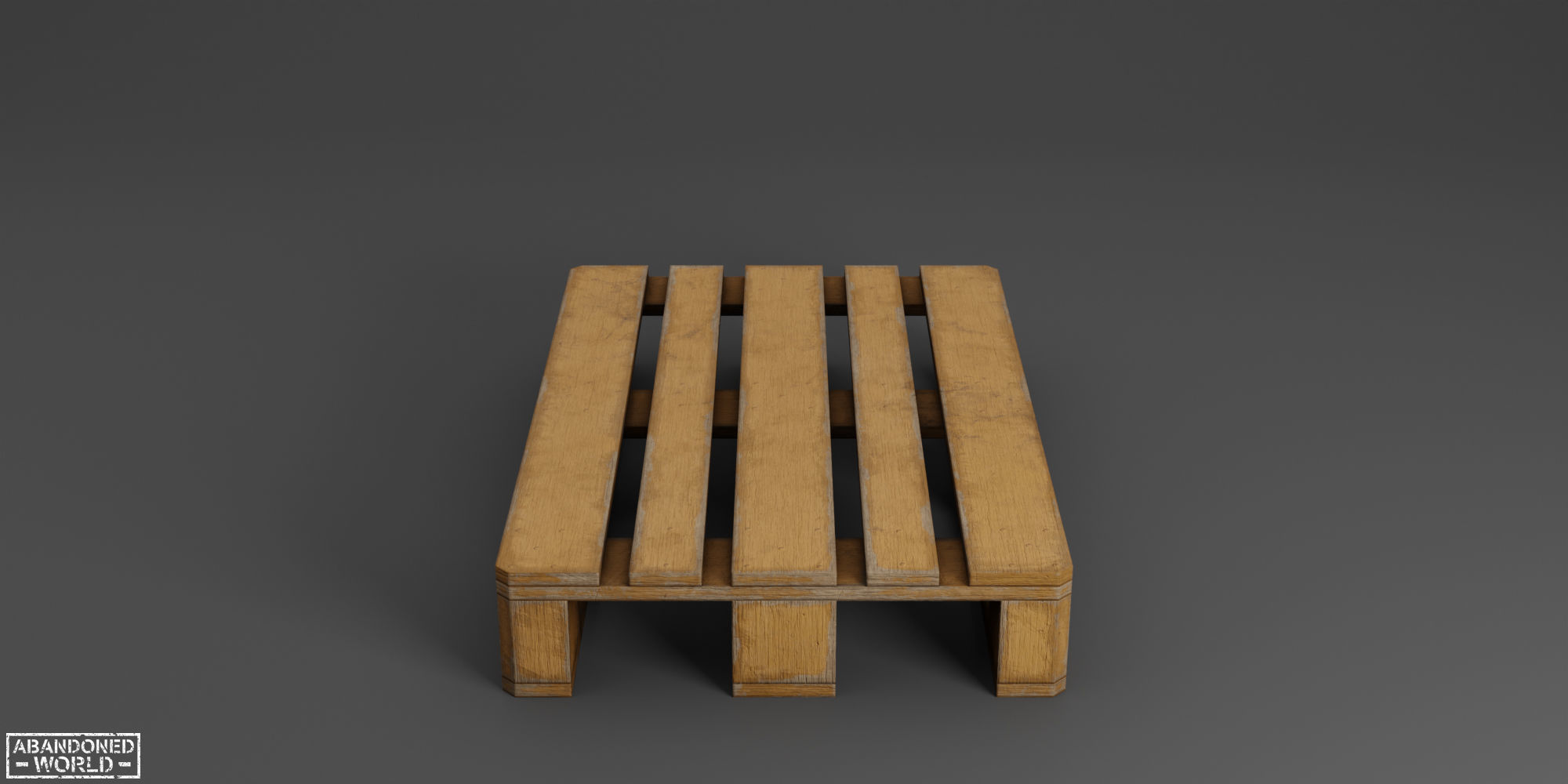 Pallet Jack and Warehouse Equipment Low-poly 3D model_20