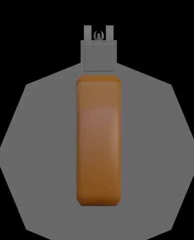 Low Poly Thompson Low-poly 3D model_2