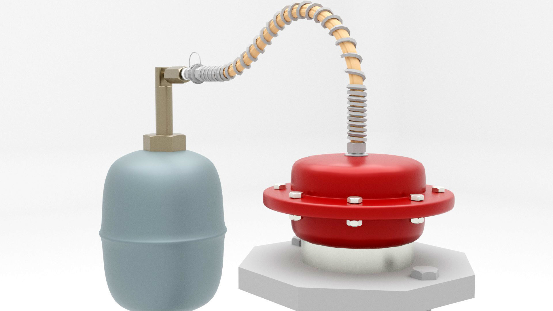 Self Actuated pressure Control Valve 3D model_7