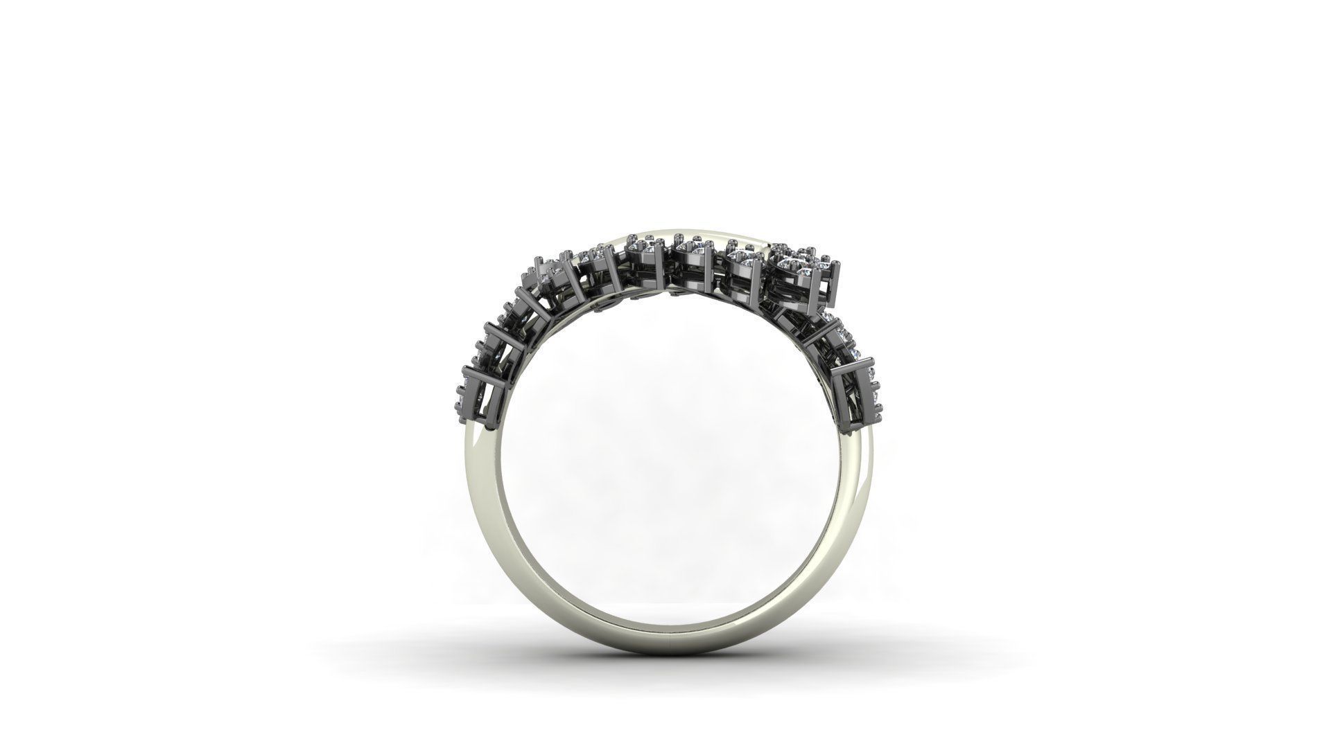 Branch ring 3D print model_4