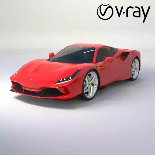Ferrari F8 Tributo 2022 3D model