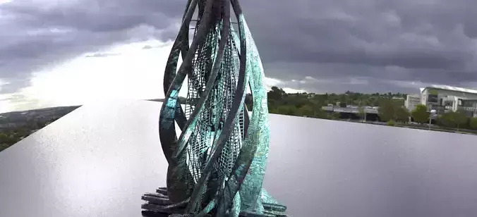 London Crystal Shard Sci Fi Tower 3