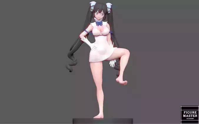 HESTIA GIRL ANIME CUTE 3D PRINT