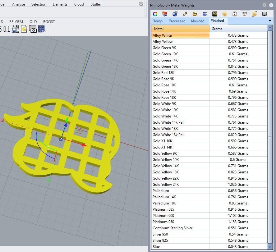 Cute Unicorn pendant 3D print model_18