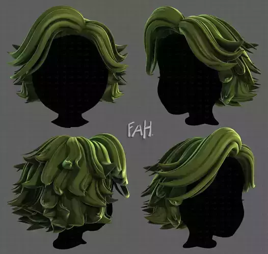 3D Hair style for boy V116