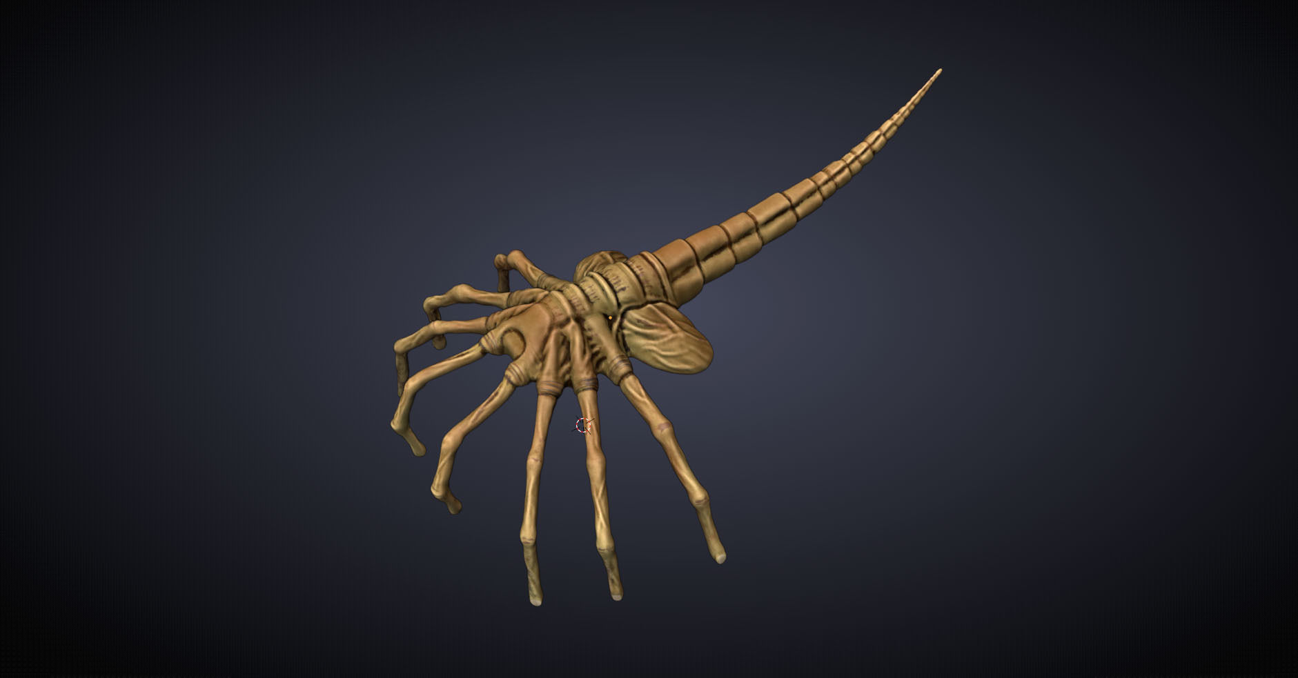 Facehugger 3D model_6