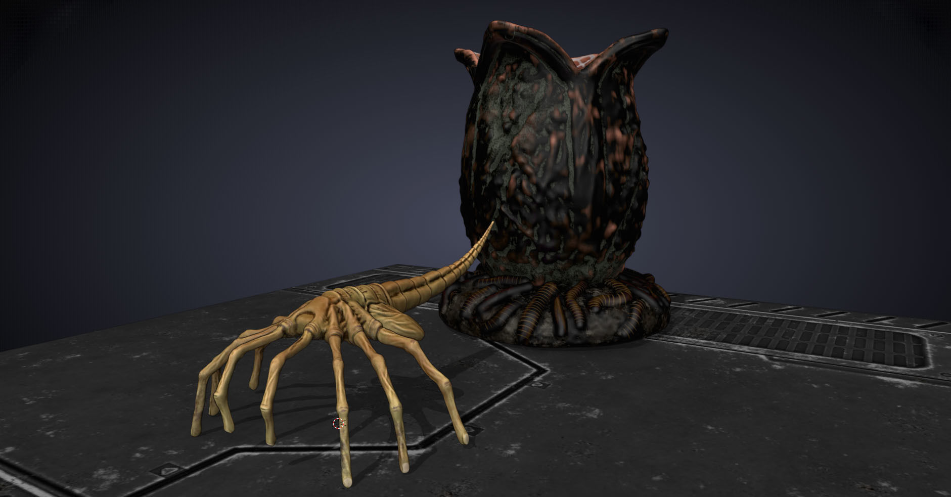 Facehugger 3D model_13