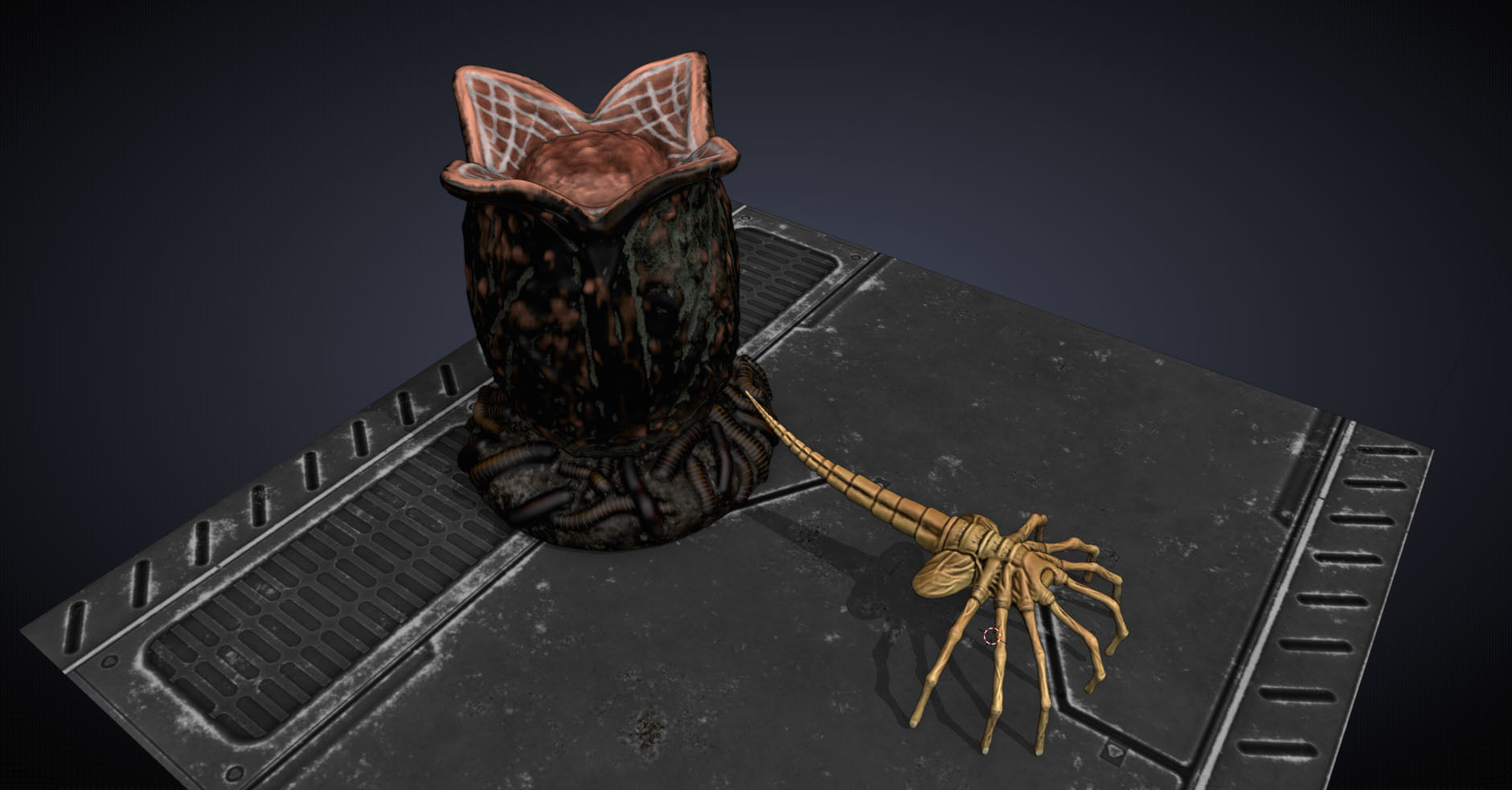 Facehugger 3D model_14