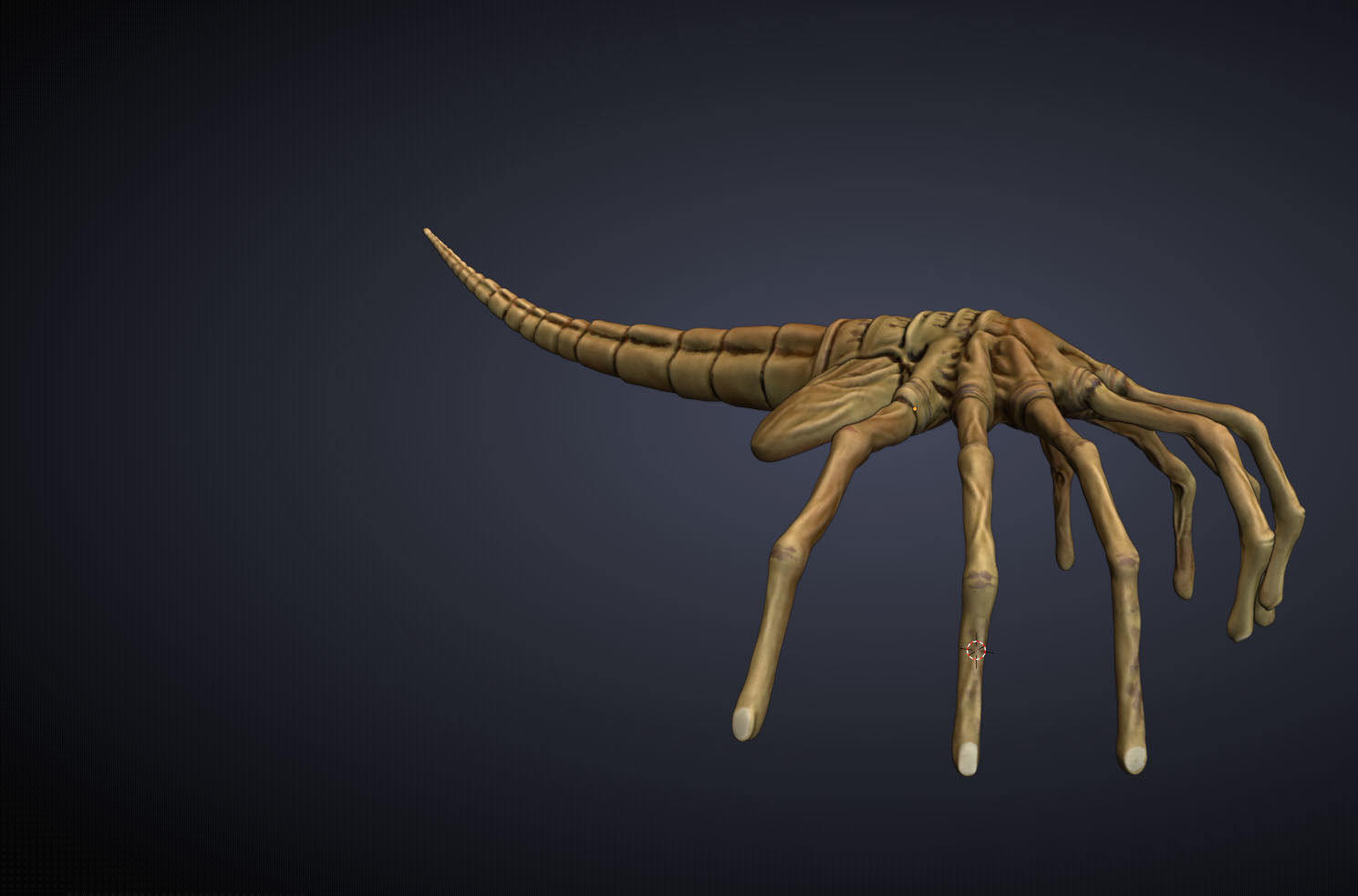 Facehugger 3D model_9