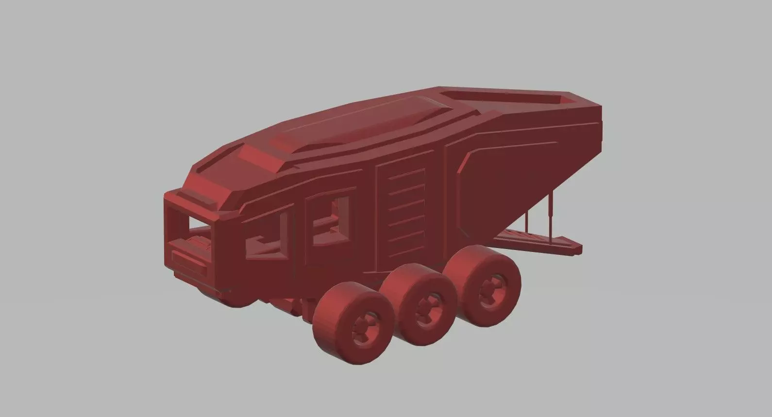 CS2-082023 Concept Research Crawler 3D print model