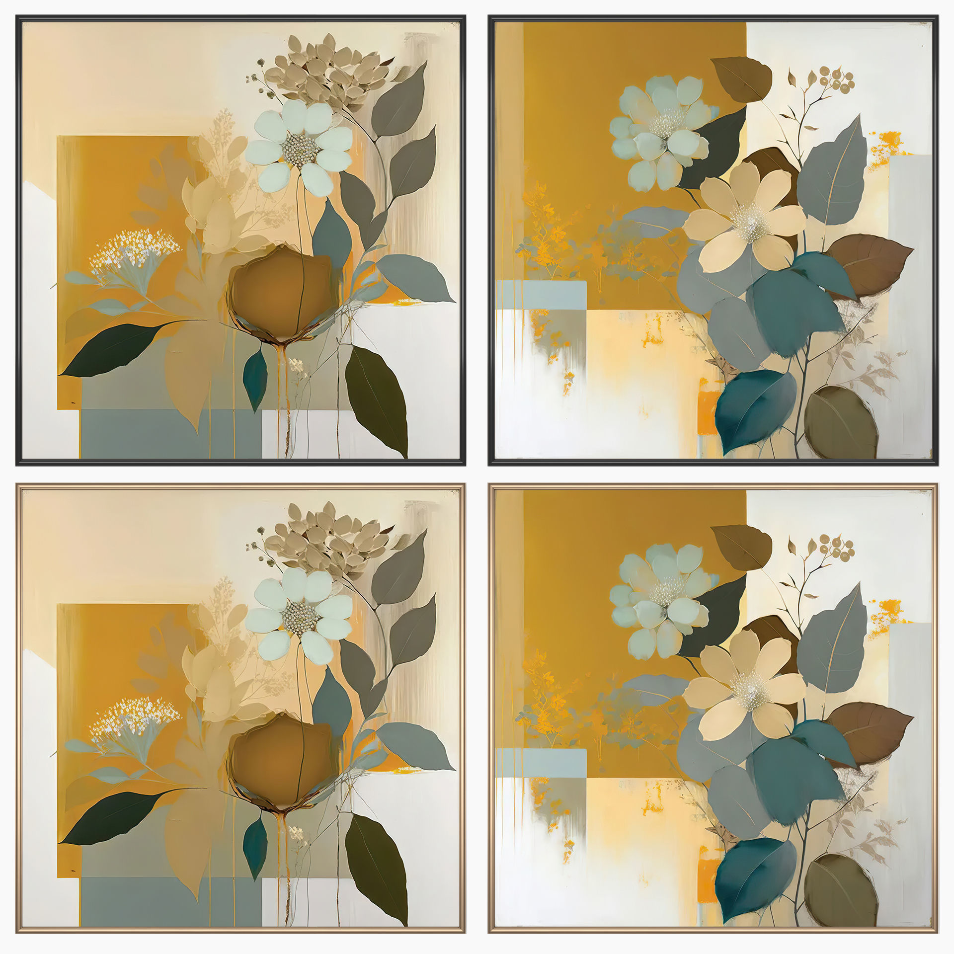 Wall Art Set 4144 3D model_1