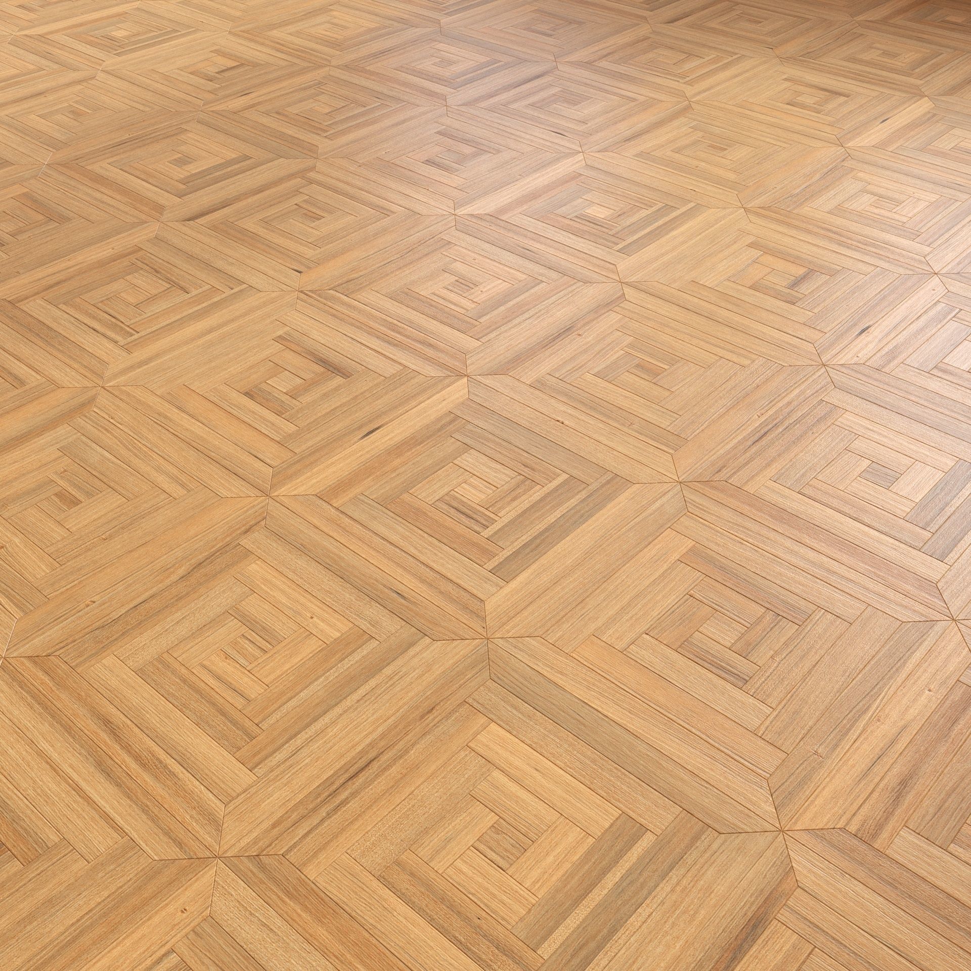 Parquet - Laminate - Wooden floor 2 in 1 Low-poly 3D model_1