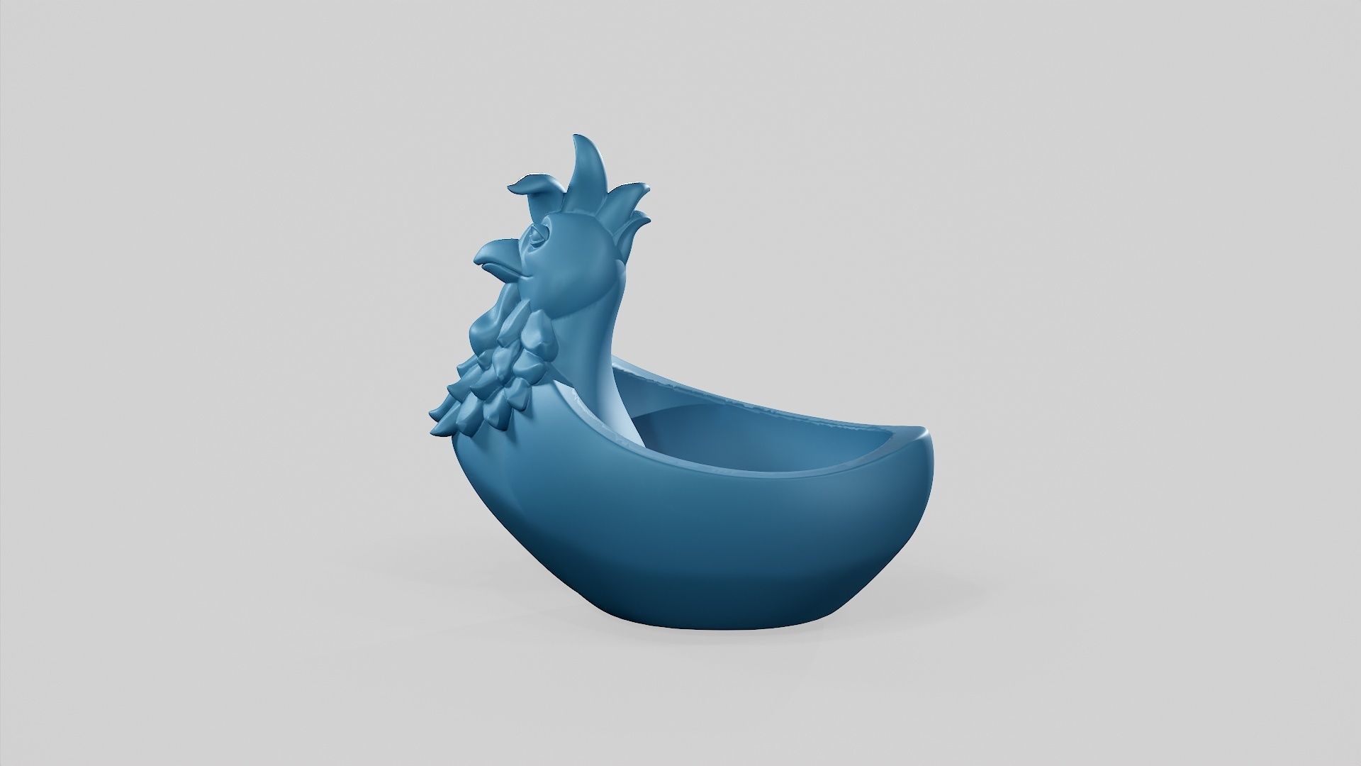 Chicken Plate - STL 3D print model_15