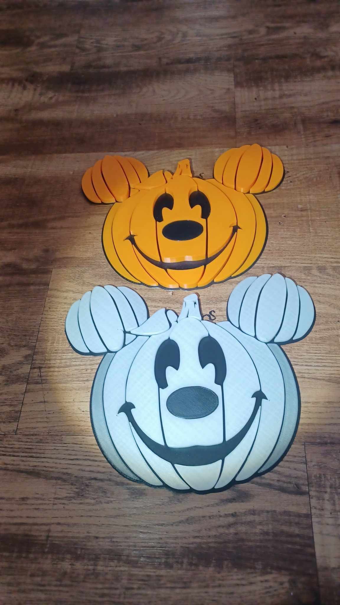 Mickey Mouse Pumpkin Fall Halloween decor 3D print model_4