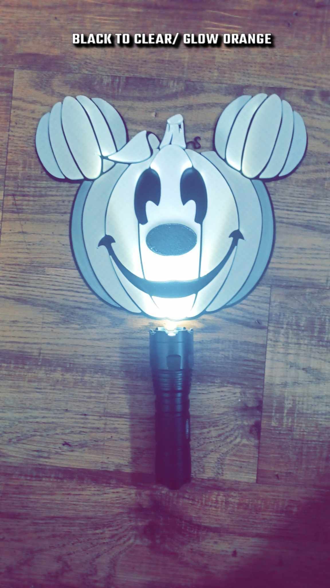 Mickey Mouse Pumpkin Fall Halloween decor 3D print model_1