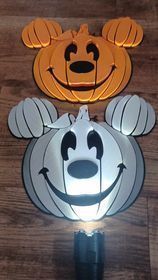 Mickey Mouse Pumpkin Fall Halloween decor 3D print model_2