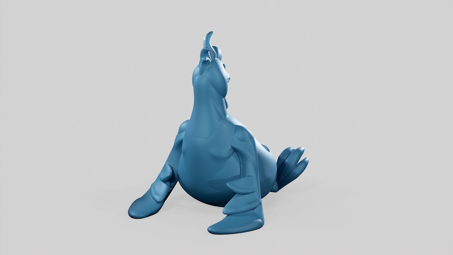 Easter Rooster - Egg Holder - STL 3D print model_10