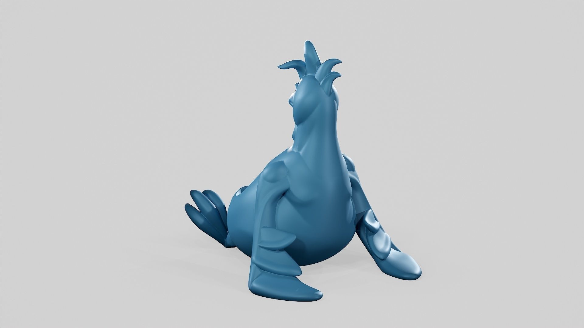 Easter Rooster - Egg Holder - STL 3D print model_13