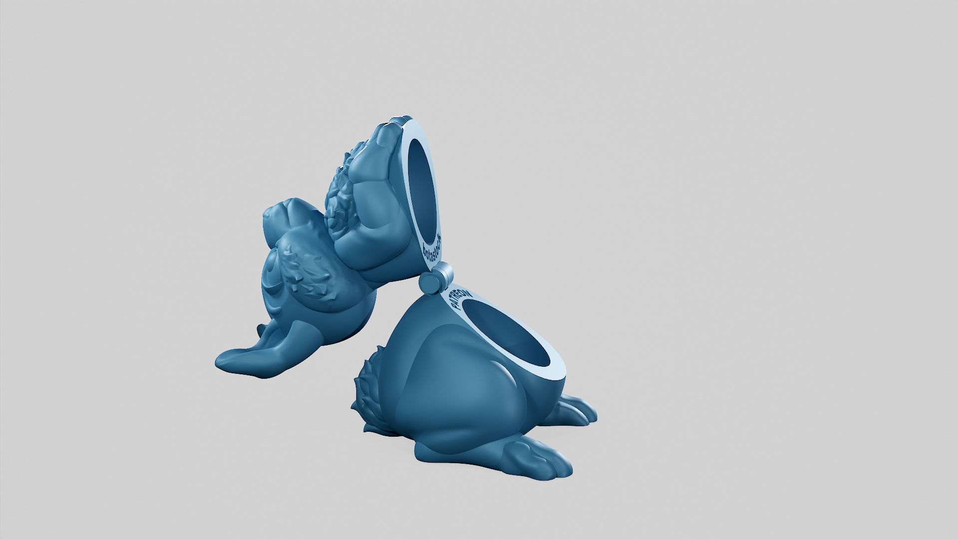 Easter Bunny - Egg Box - STL Free 3D print model_23